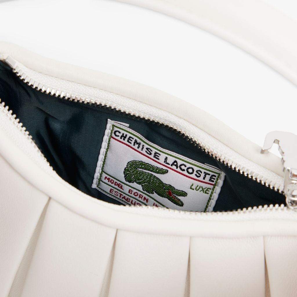 Túi Xách Lacoste Unisex Lenglen Runway Chất Liệu Da Size Mini