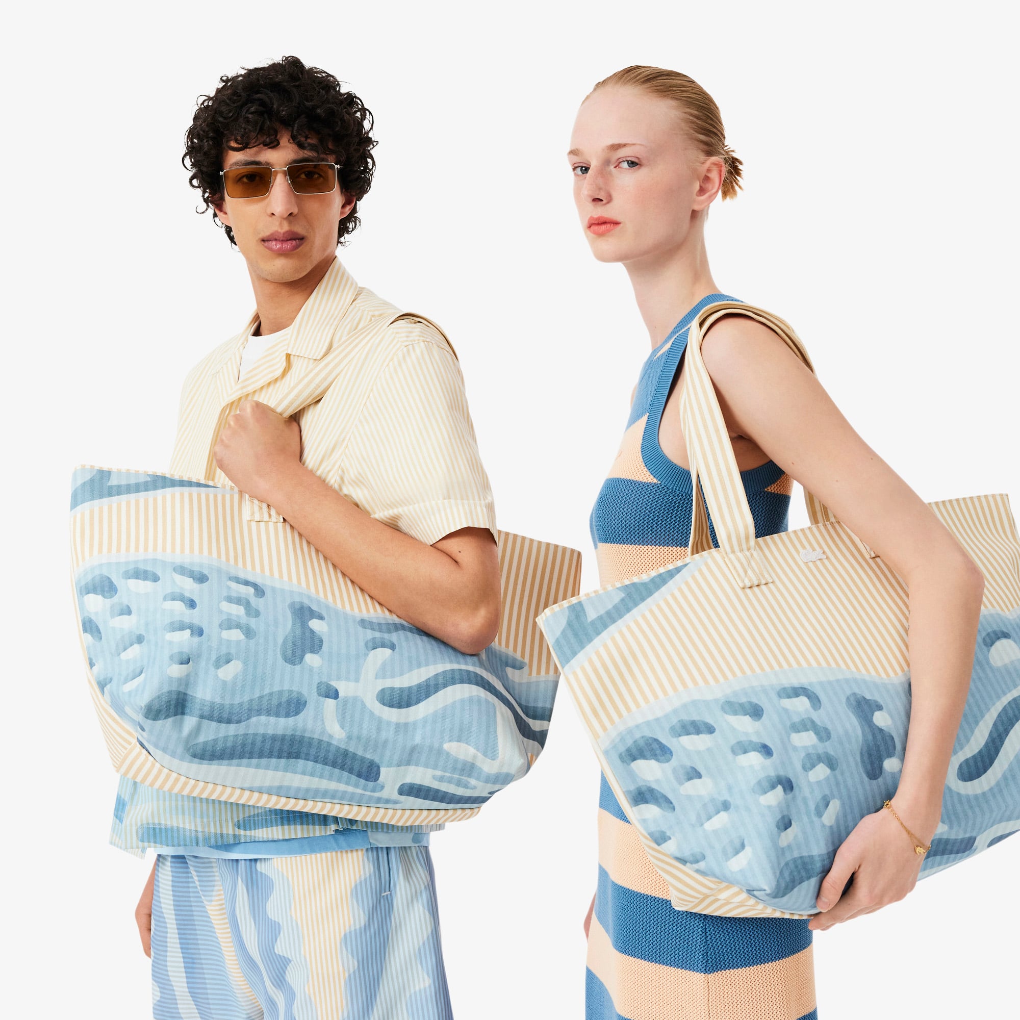 Túi Tote Lacoste Unisex Anna Size XL