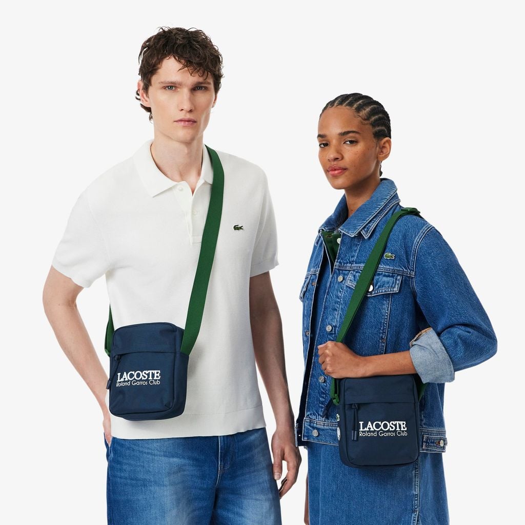 Túi Xách Lacoste Unisex Roland-Garros Dáng Đứng
