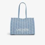 Túi Tote Lacoste Unisex Heritage Dệt Nổi Size Lớn