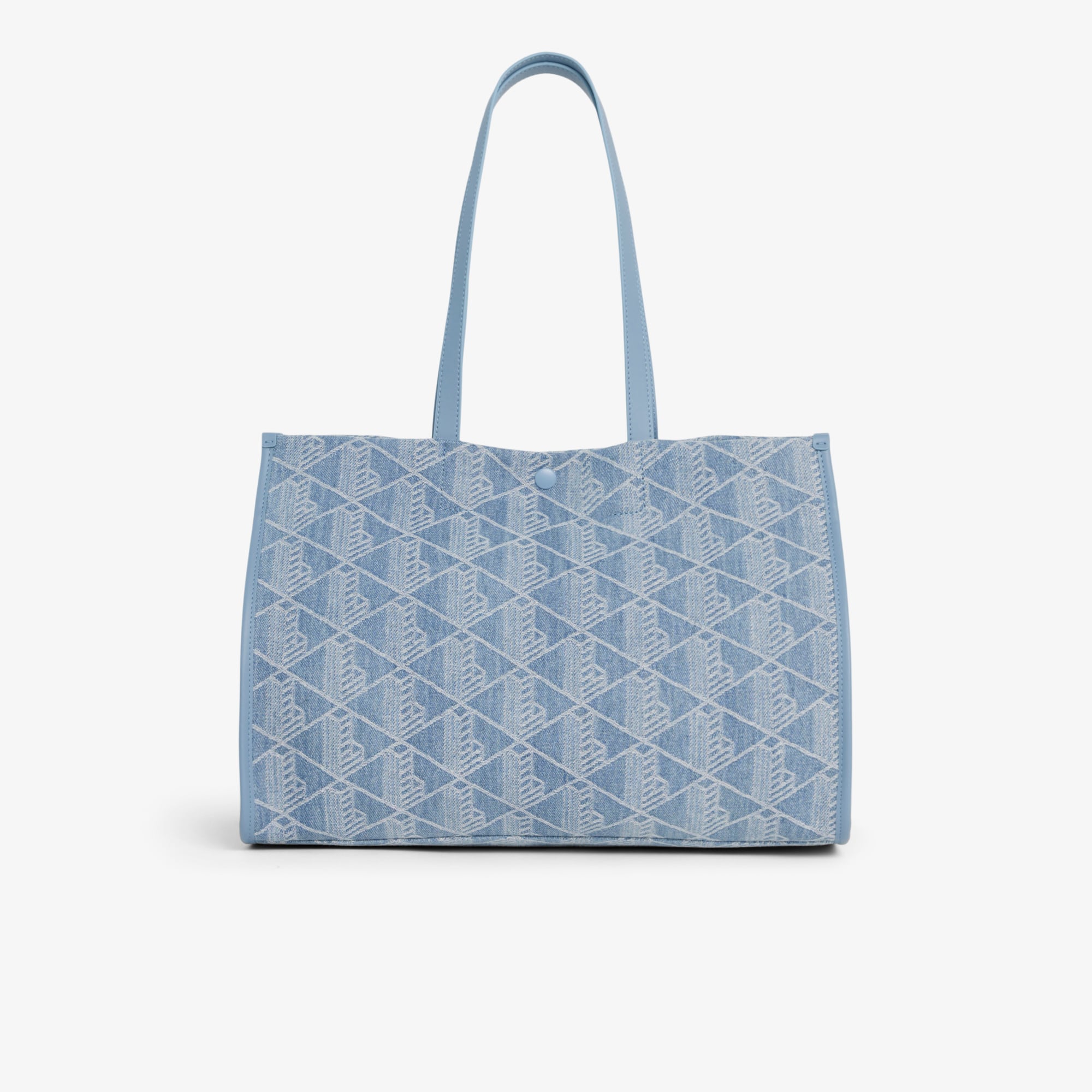 Túi Tote Lacoste Unisex Heritage Dệt Nổi Size Lớn
