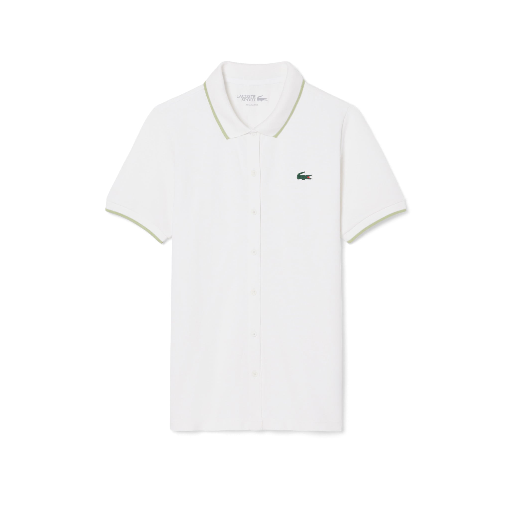 Áo Polo Golf Lacoste Nữ Chất Liệu Petit Piqué Điều Hòa Nhiệt Độ