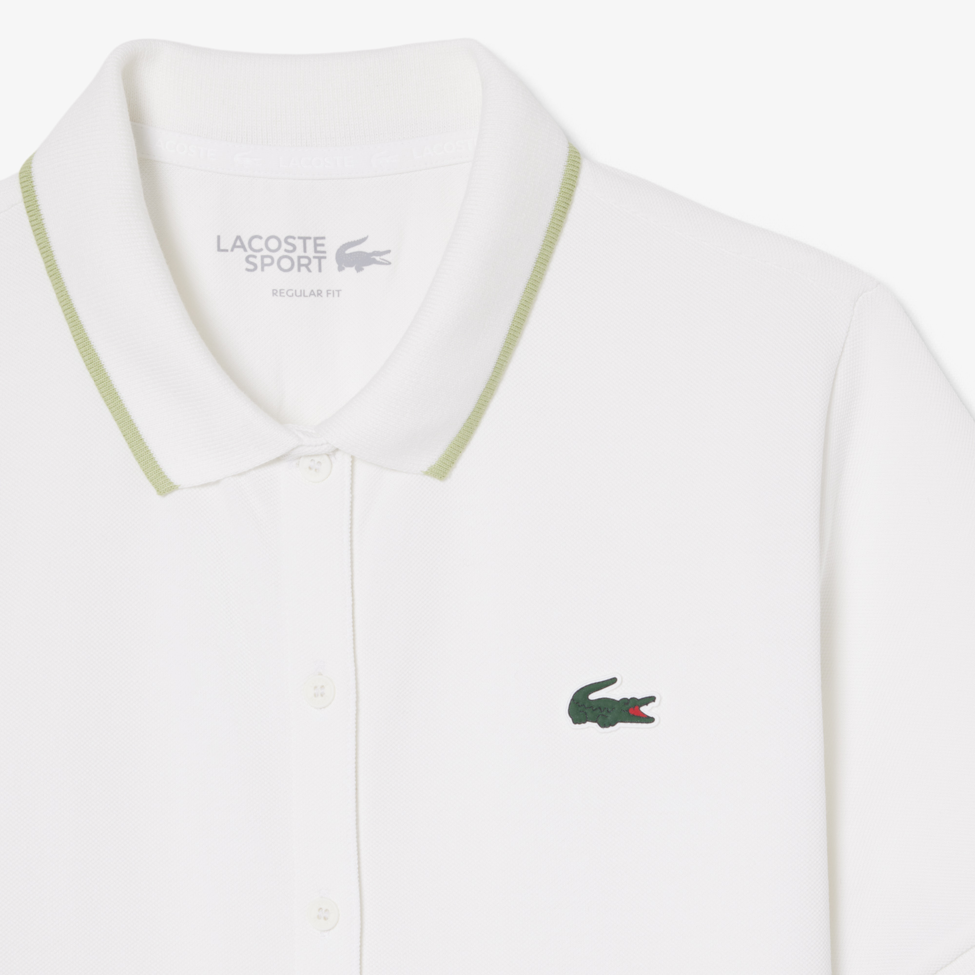 Áo Polo Golf Lacoste Nữ Chất Liệu Petit Piqué Điều Hòa Nhiệt Độ