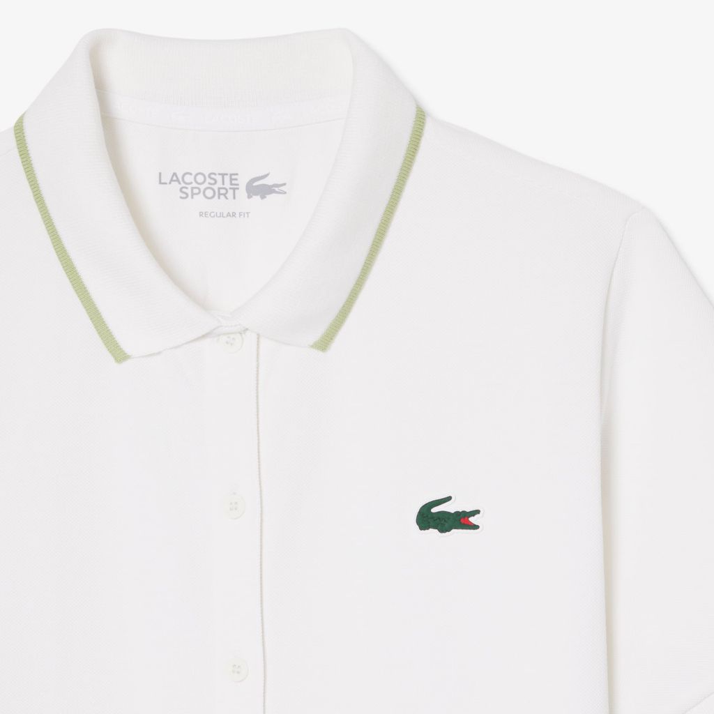 Áo Polo Golf Lacoste Nữ Chất Liệu Petit Piqué Điều Hòa Nhiệt Độ