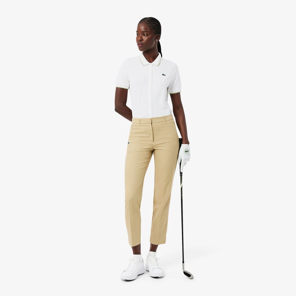 Áo Polo Golf Lacoste Nữ Chất Liệu Petit Piqué Điều Hòa Nhiệt Độ