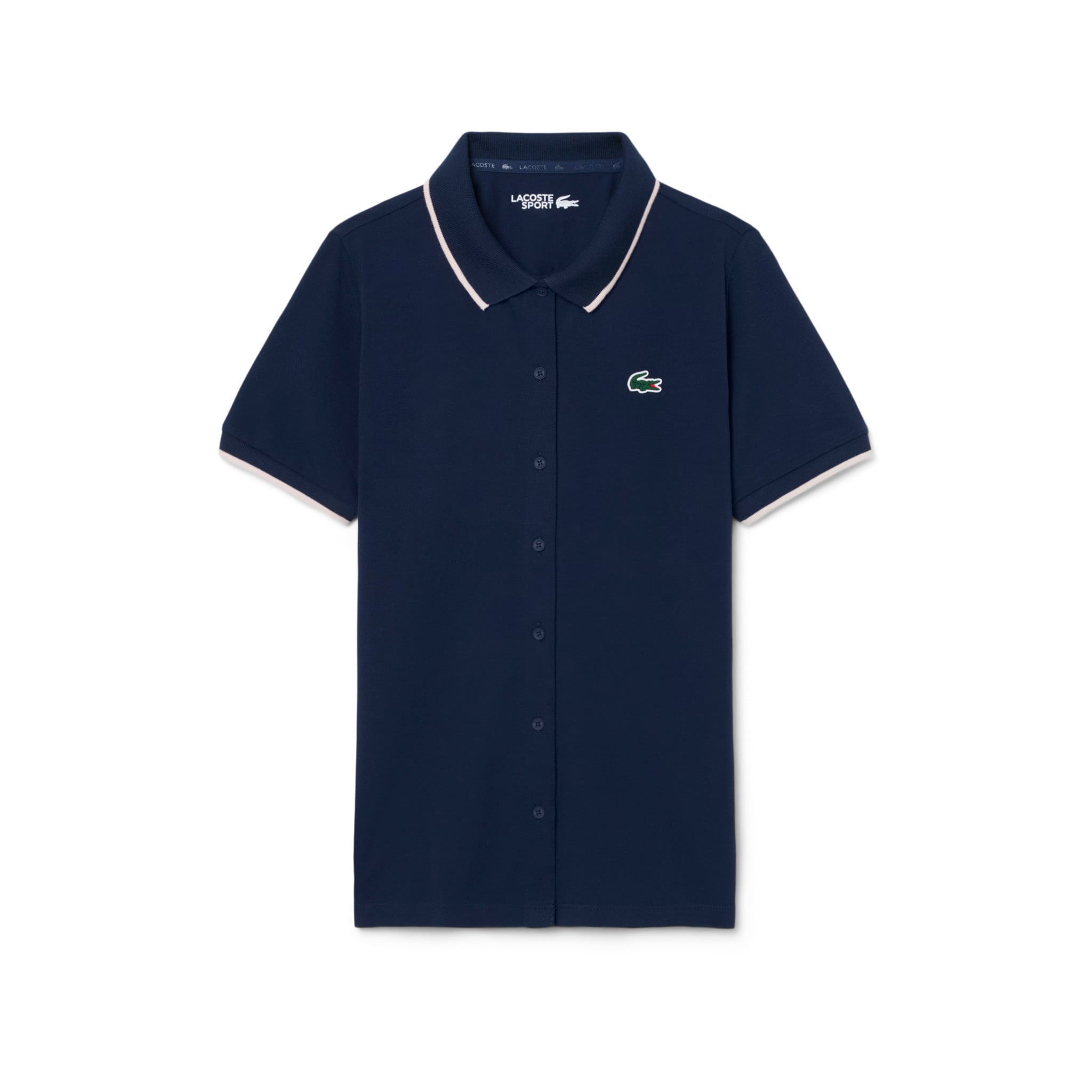 Áo Polo Golf Lacoste Nữ Chất Liệu Petit Piqué Điều Hòa Nhiệt Độ