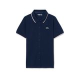 Áo Polo Golf Lacoste Nữ Chất Liệu Petit Piqué Điều Hòa Nhiệt Độ