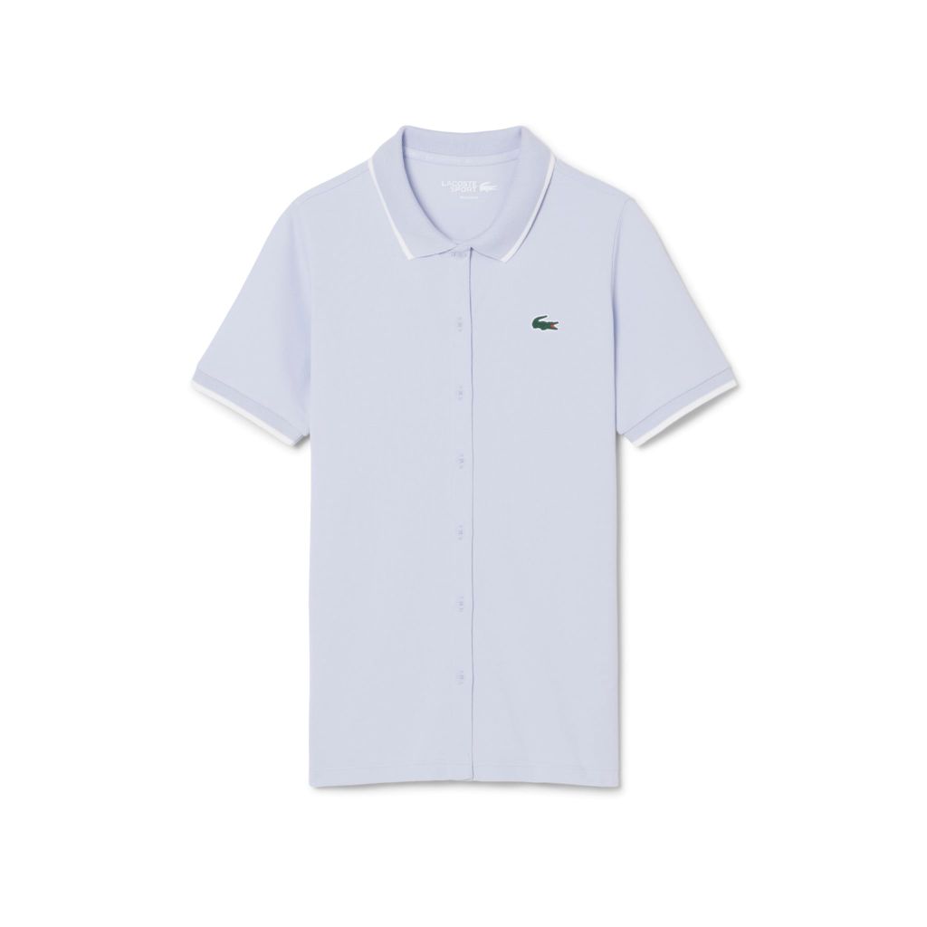 Áo Polo Golf Lacoste Nữ Chất Liệu Petit Piqué Điều Hòa Nhiệt Độ
