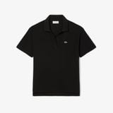 Áo Polo Lacoste Nữ Dáng Rộng Chất Liệu Piqué Mềm Mại