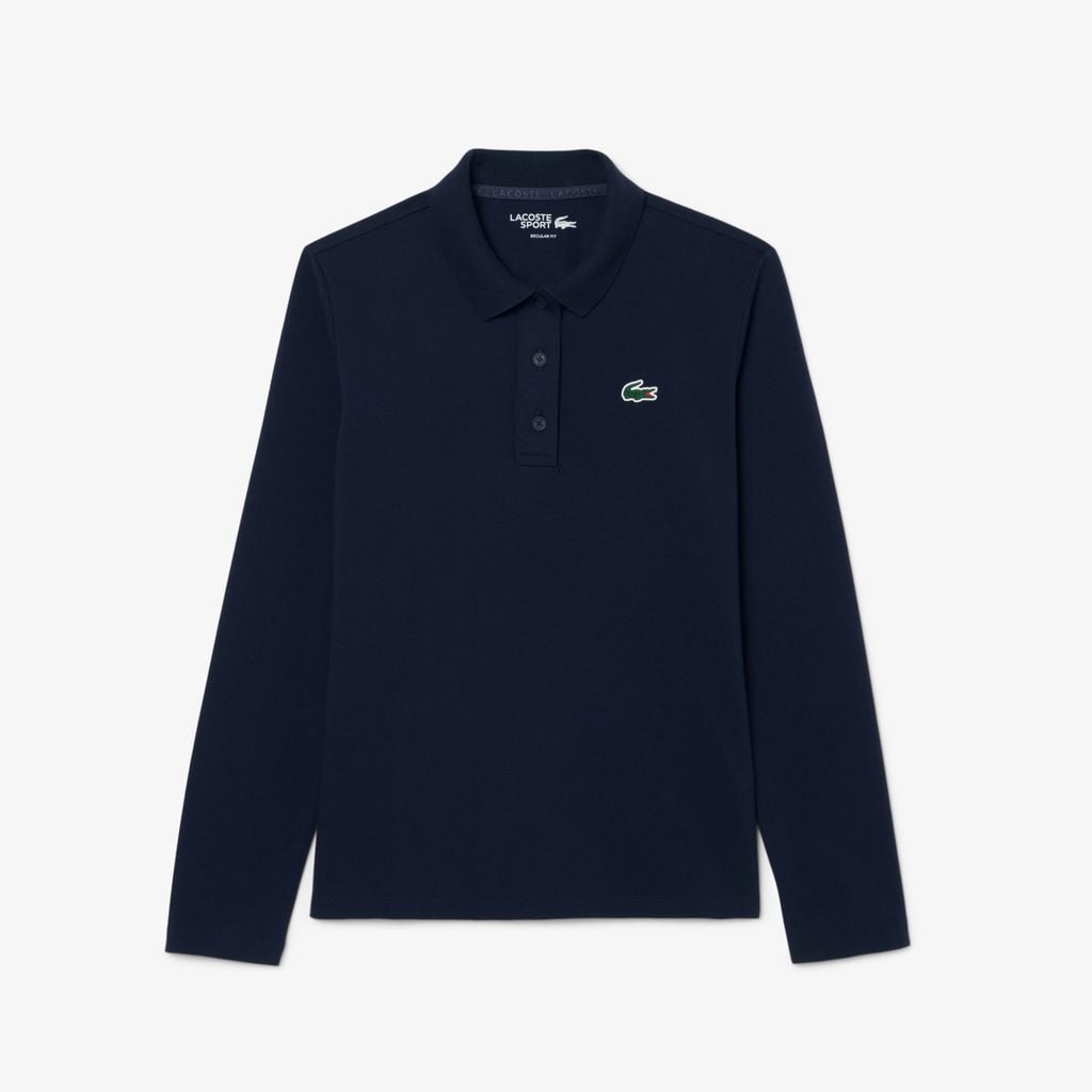 Áo Polo Golf Lacoste Nữ Dáng Suông Chống Tia Uv Điều Hòa Nhiệt Độ