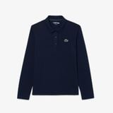 Áo Polo Golf Lacoste Nữ Dáng Suông Chống Tia Uv Điều Hòa Nhiệt Độ