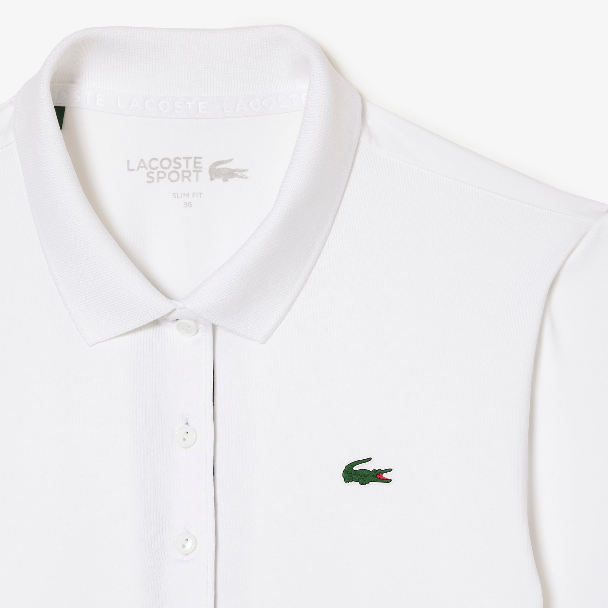 Áo Polo Golf Lacoste Nữ Ôm Dáng Co Giãn Chống Tia Uv