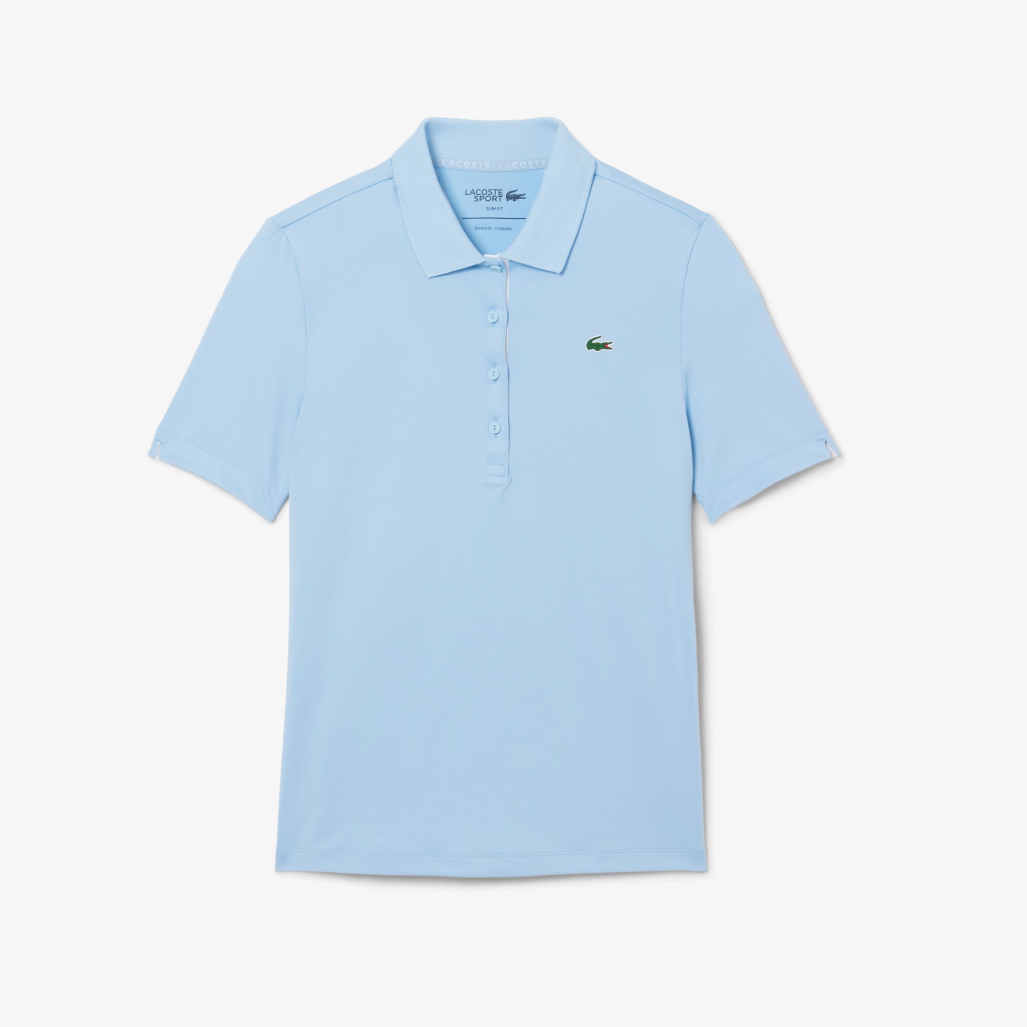 Áo Polo Golf Lacoste Nữ Ôm Dáng Co Giãn Chống Tia Uv