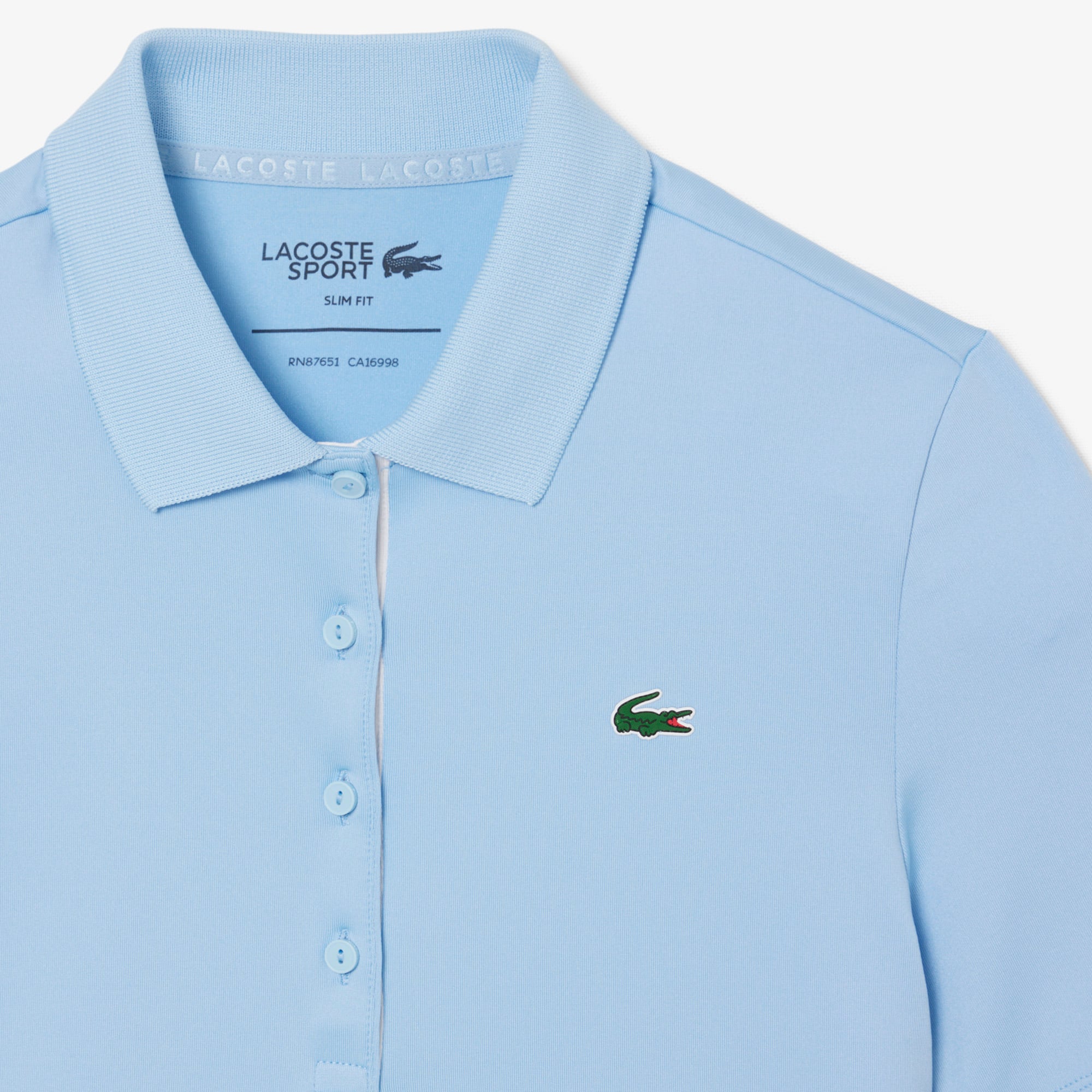 Áo Polo Golf Lacoste Nữ Ôm Dáng Co Giãn Chống Tia Uv