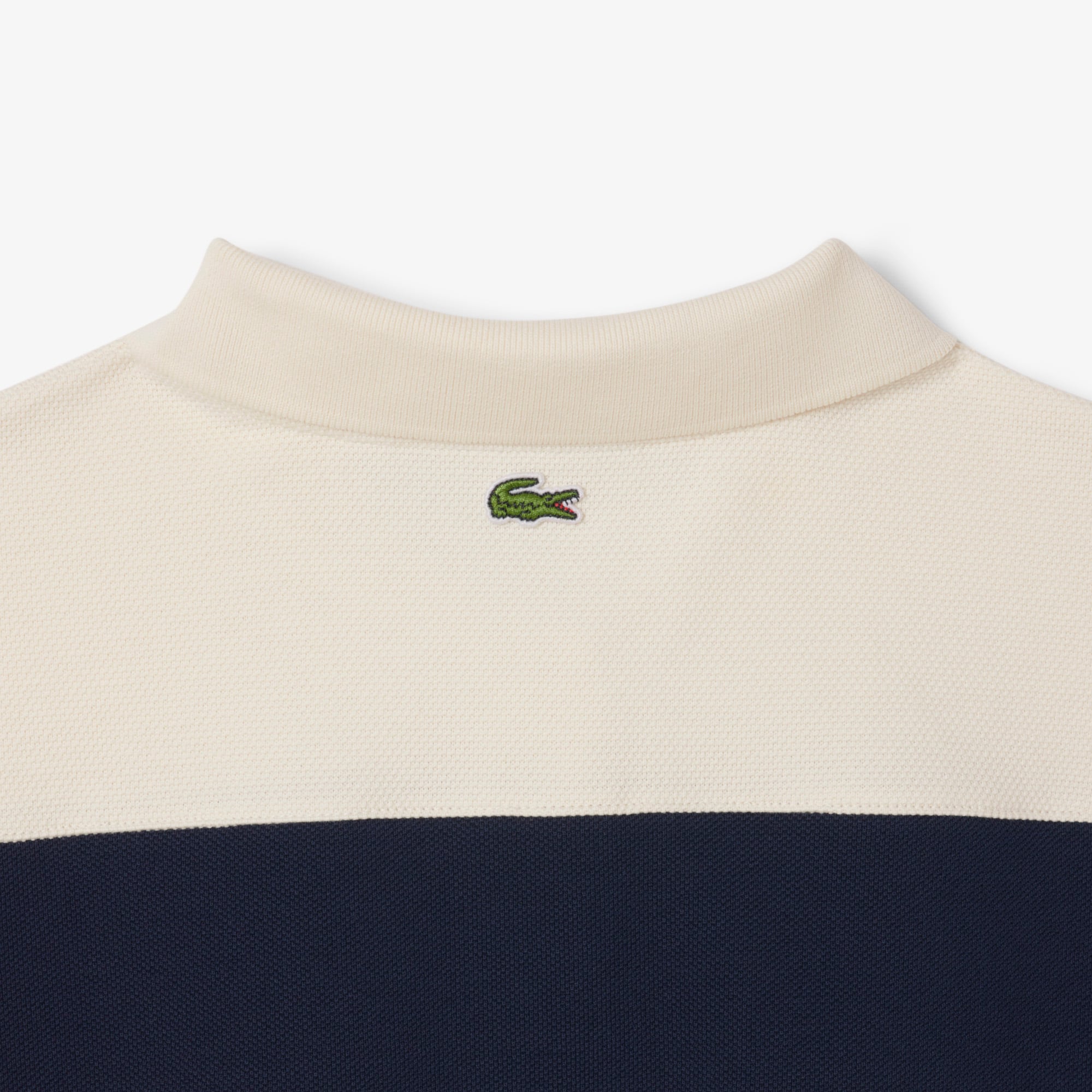 Áo Polo Lacoste Nữ Ôm Dáng Sọc Sản Xuất Tại Pháp
