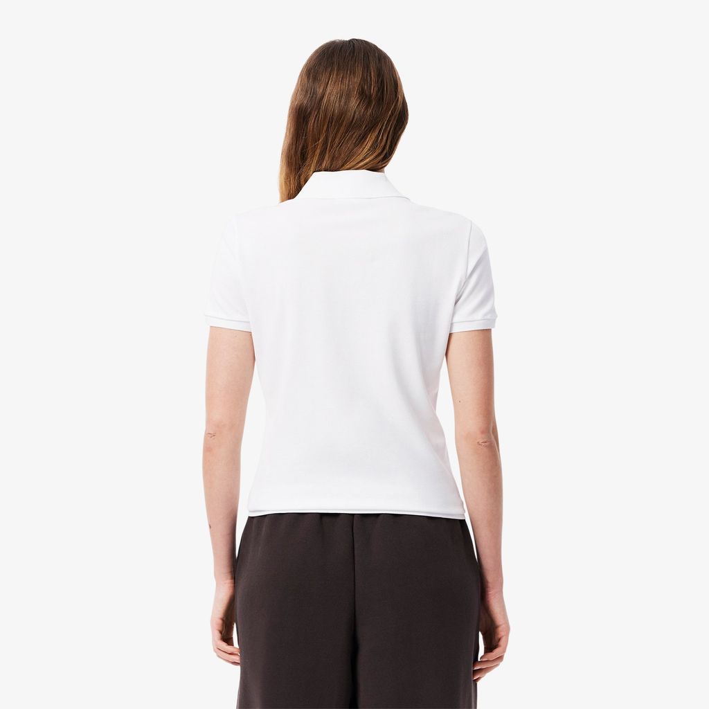 Áo Polo Lacoste Nữ L.12.D Ôm Dáng Chất Liệu Piqué Co Giãn