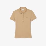 Áo Polo Lacoste Nữ L.12.D Ôm Dáng Chất Liệu Piqué Co Giãn