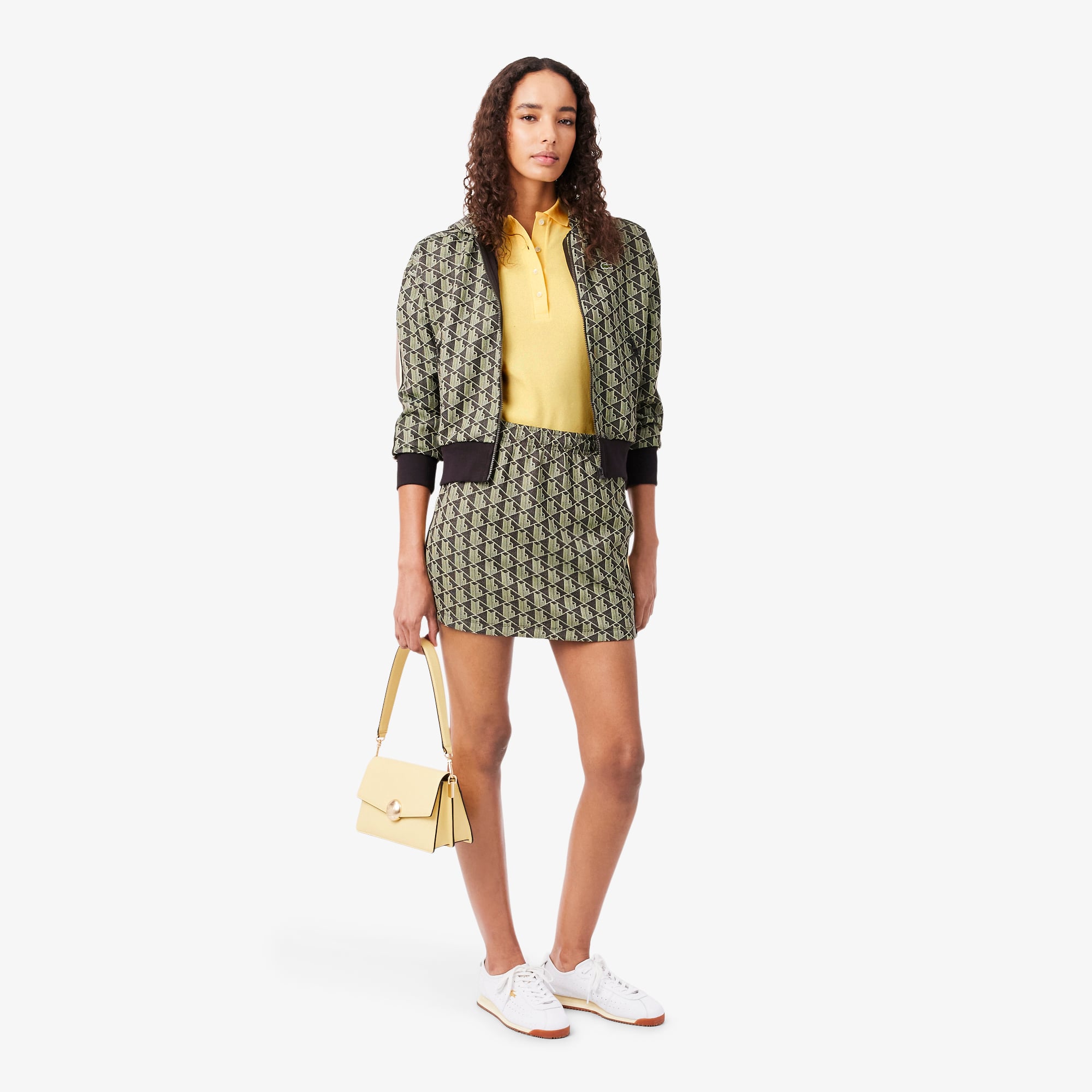 Áo Polo Lacoste Nữ L.12.D Ôm Dáng Chất Liệu Piqué Co Giãn