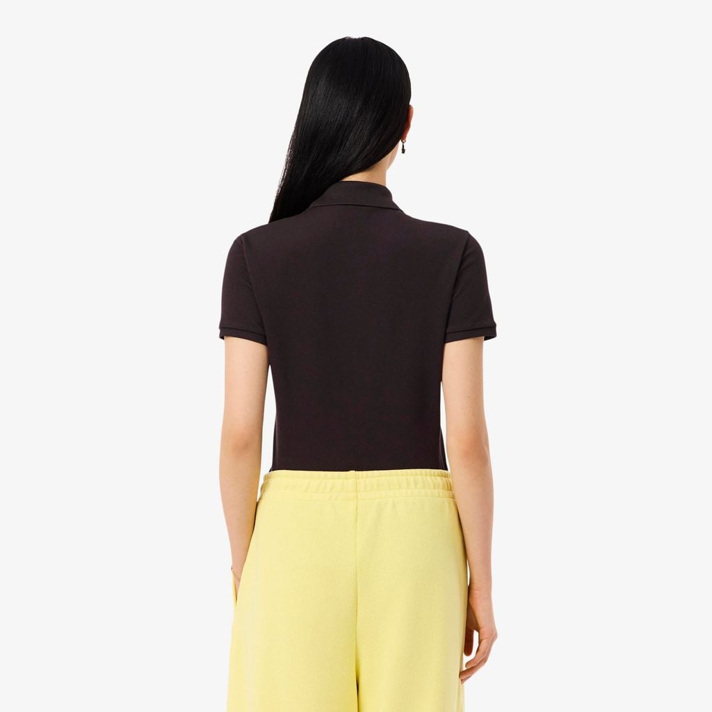 Áo Polo Lacoste Nữ L.12.D Ôm Dáng Chất Liệu Piqué Co Giãn
