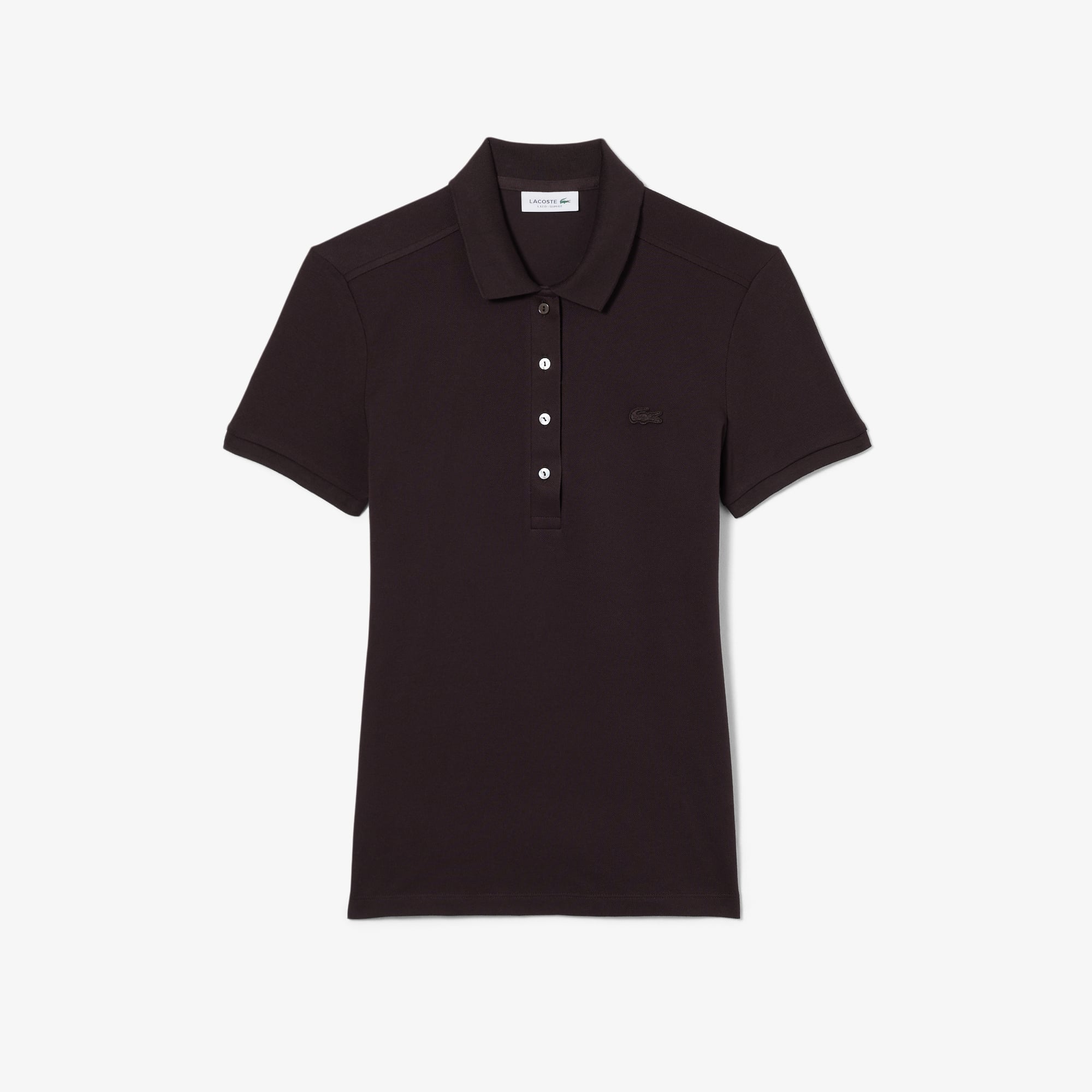 Áo Polo Lacoste Nữ L.12.D Ôm Dáng Chất Liệu Piqué Co Giãn