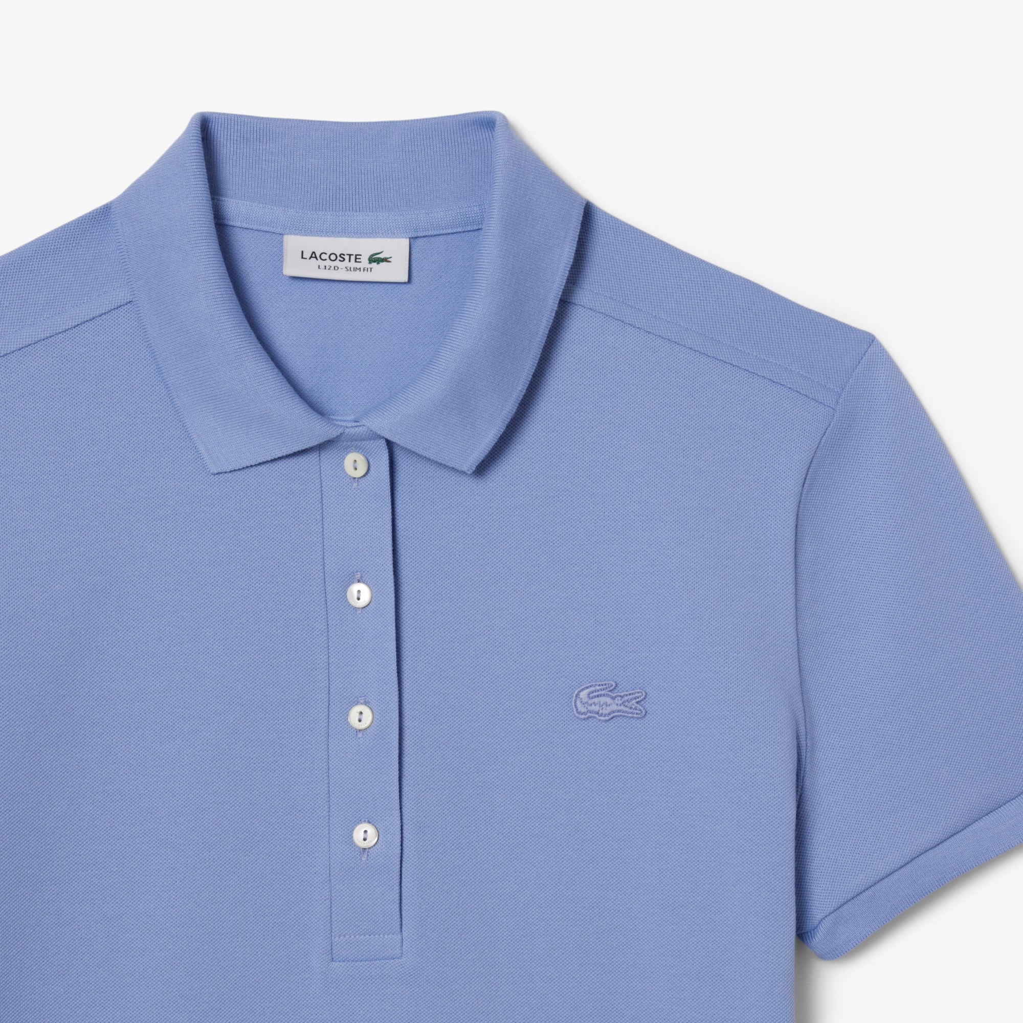 Áo Polo Lacoste Nữ L.12.D Ôm Dáng Chất Liệu Piqué Co Giãn