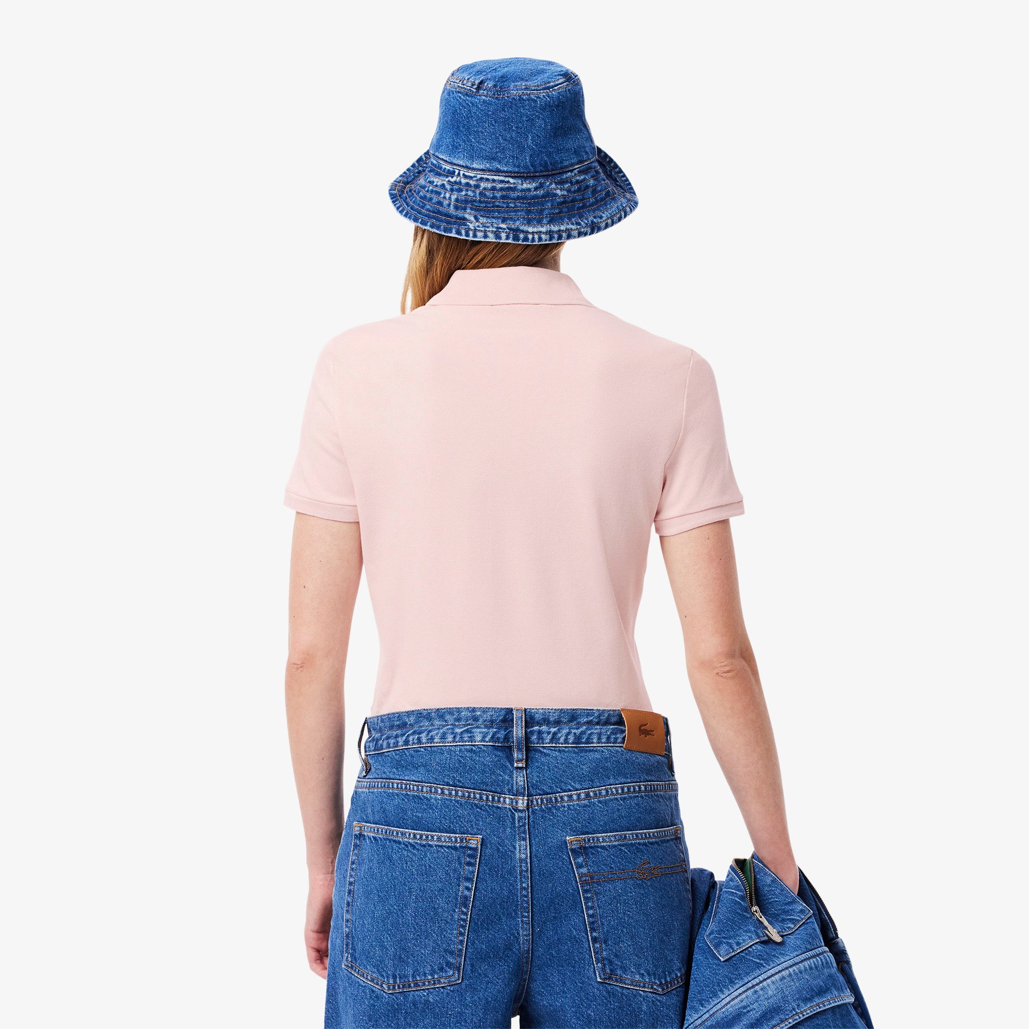 Áo Polo Lacoste Nữ L.12.D Ôm Dáng Chất Liệu Piqué Co Giãn