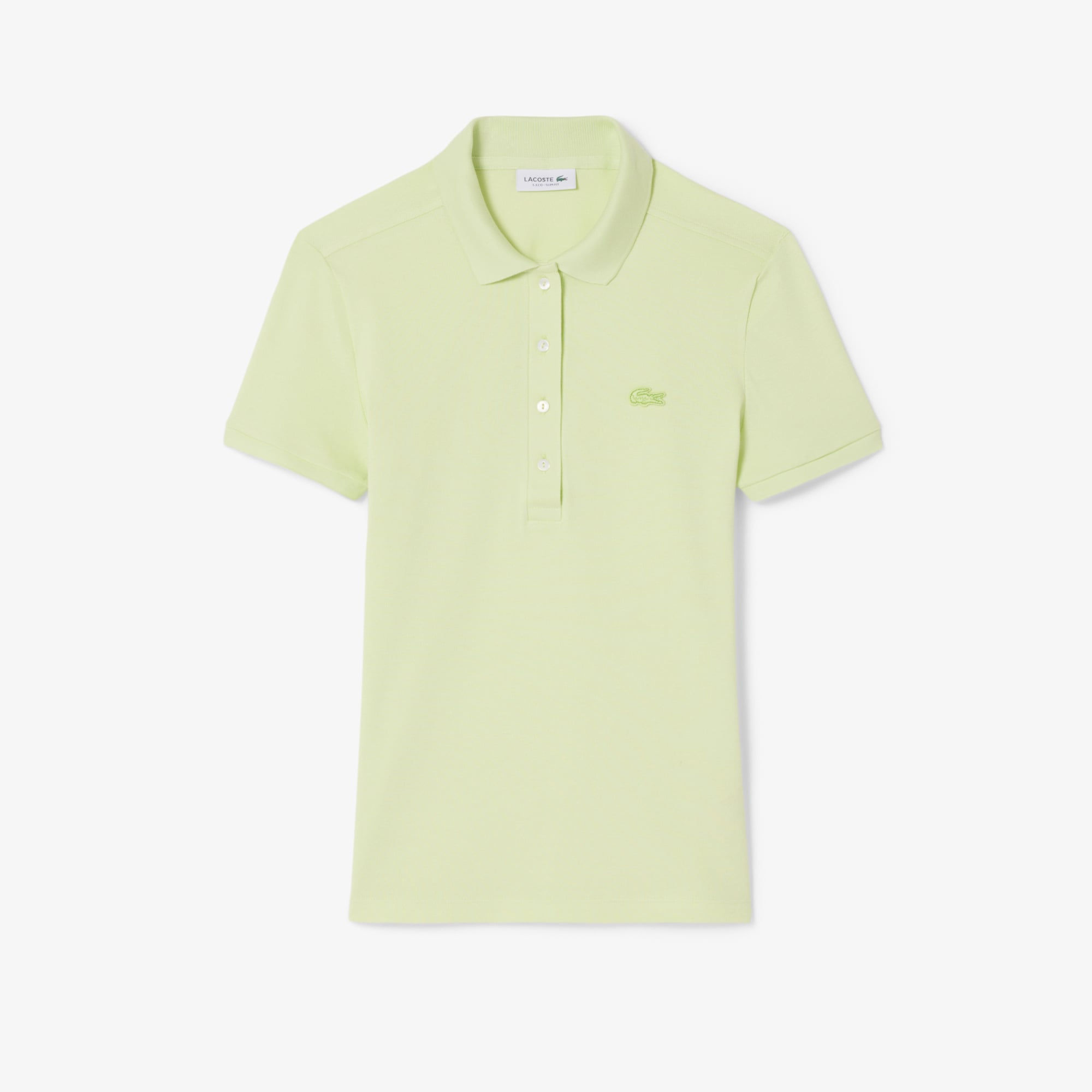 Áo Polo Lacoste Nữ L.12.D Ôm Dáng Chất Liệu Piqué Co Giãn
