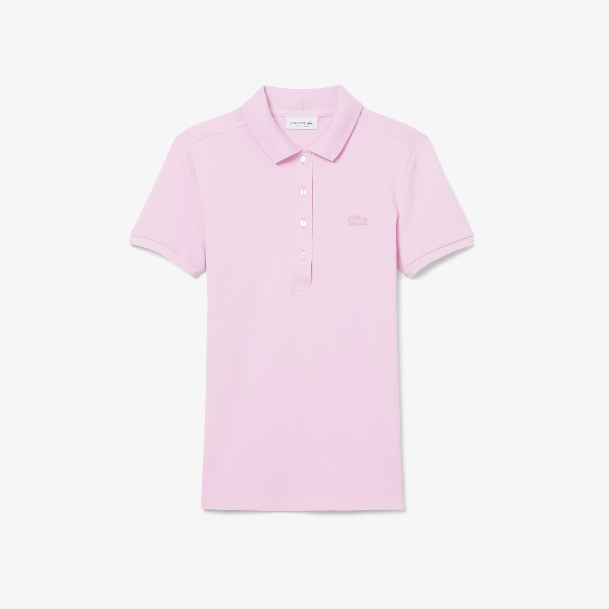 Áo Polo Lacoste Nữ L.12.D Ôm Dáng Chất Liệu Piqué Co Giãn