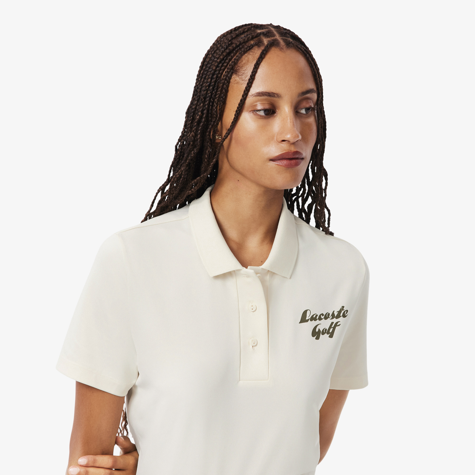 Áo Polo Golf Lacoste Nữ Dáng Suông Dáng Suôn Chống Tia Uv