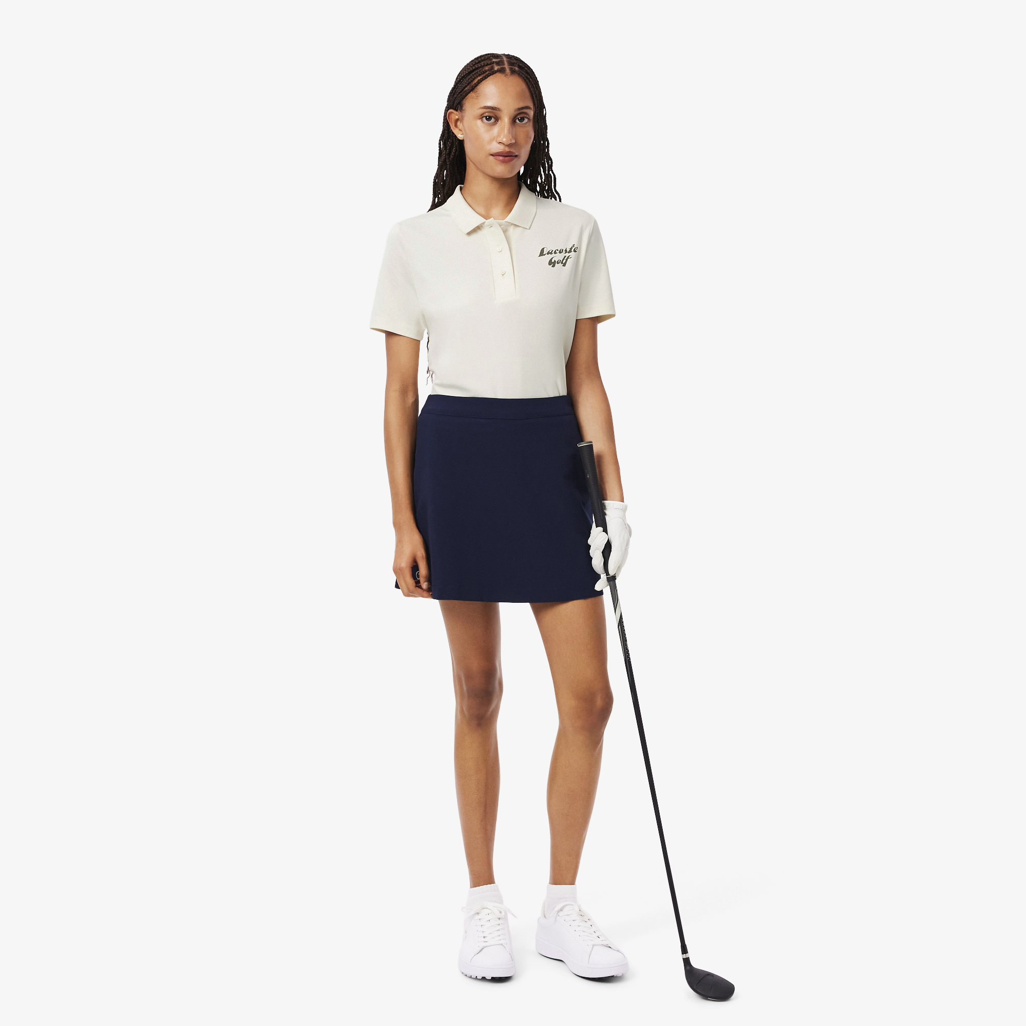 Áo Polo Golf Lacoste Nữ Dáng Suông Dáng Suôn Chống Tia Uv