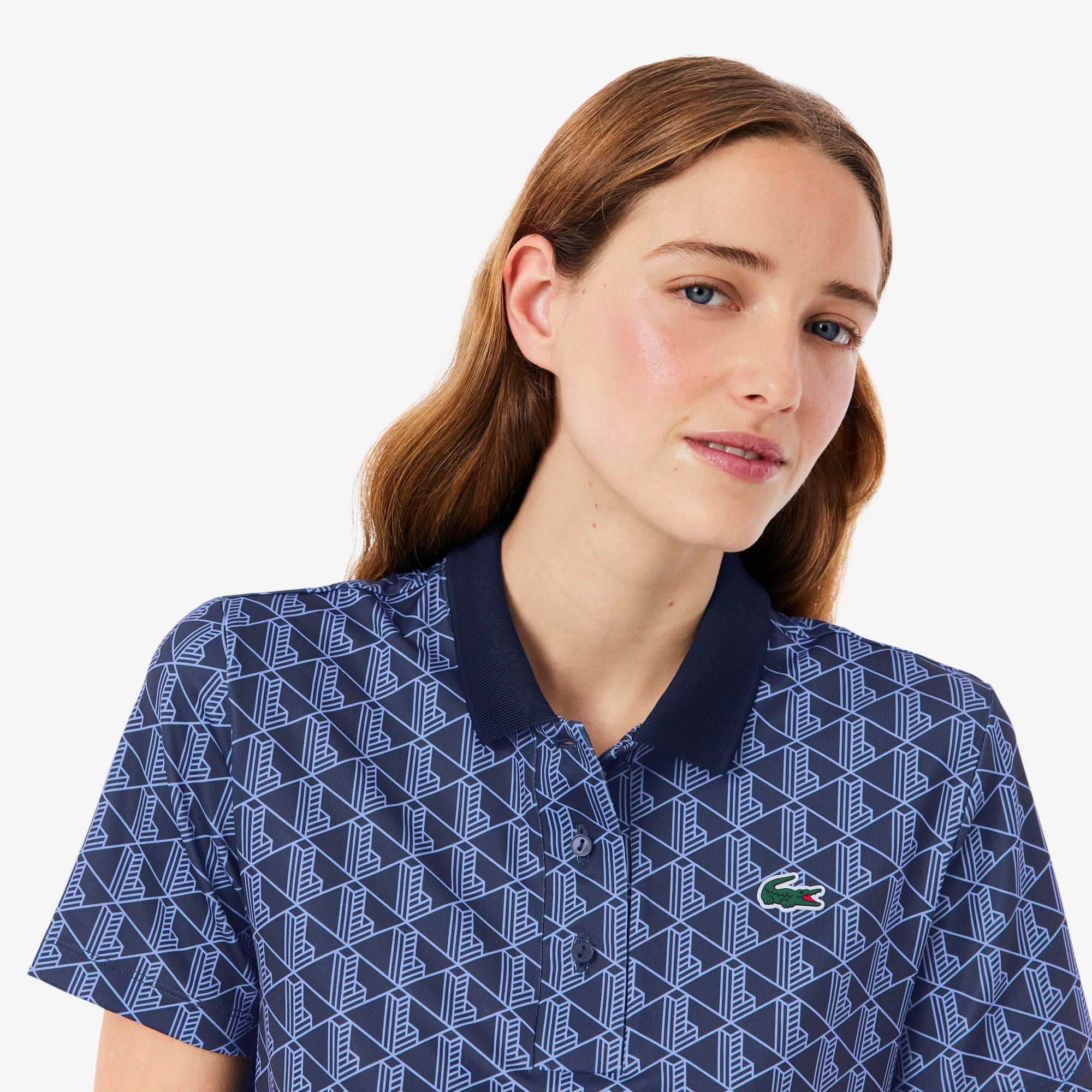 Áo Polo Golf Lacoste Nữ Dáng Suông Dáng Suôn Chống Tia Uv