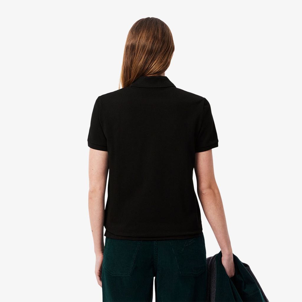 Áo Polo Lacoste Nữ Dáng Suông Chất Liệu Piqué Mềm Mại