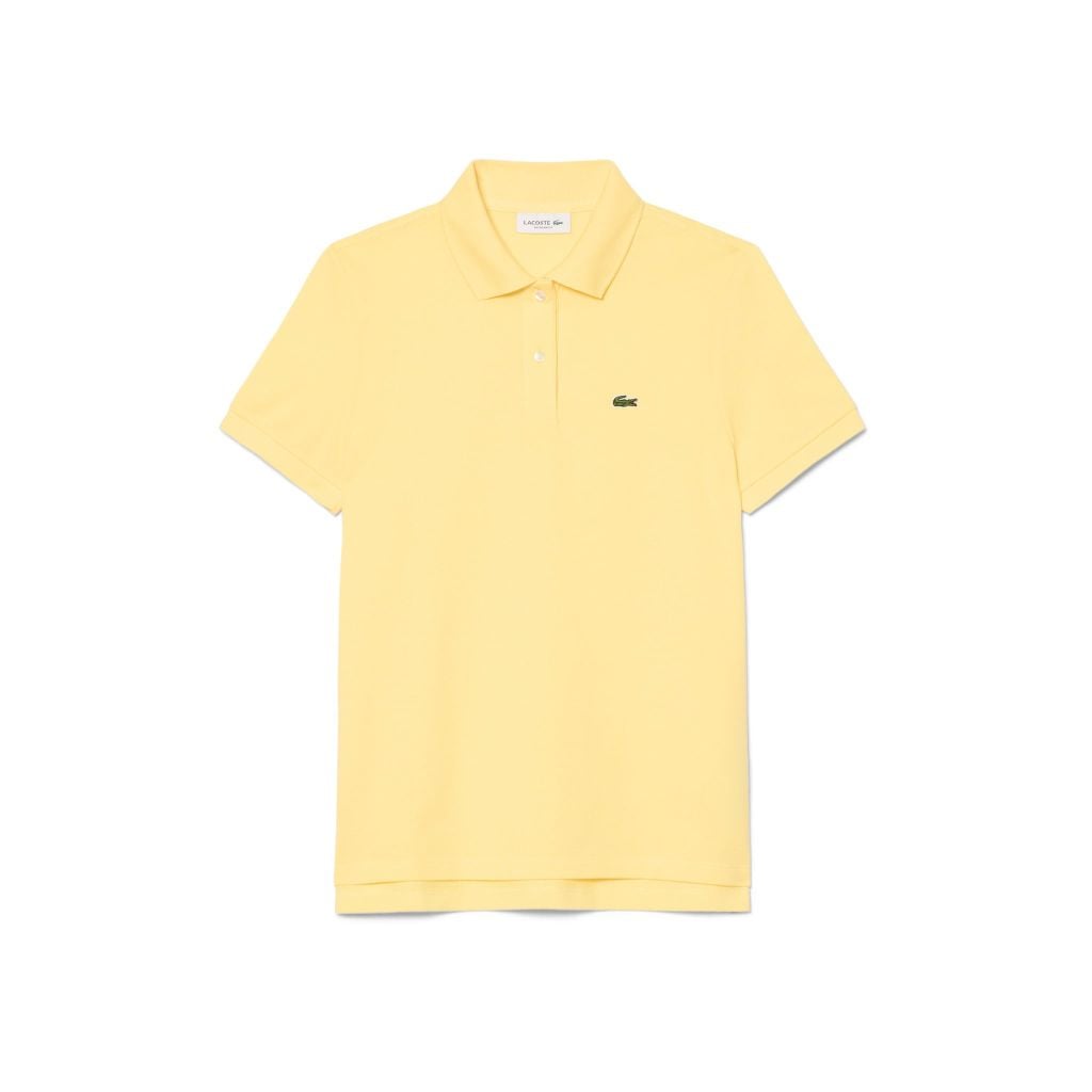 Áo Polo Lacoste Nữ Dáng Suông Chất Liệu Piqué Mềm Mại