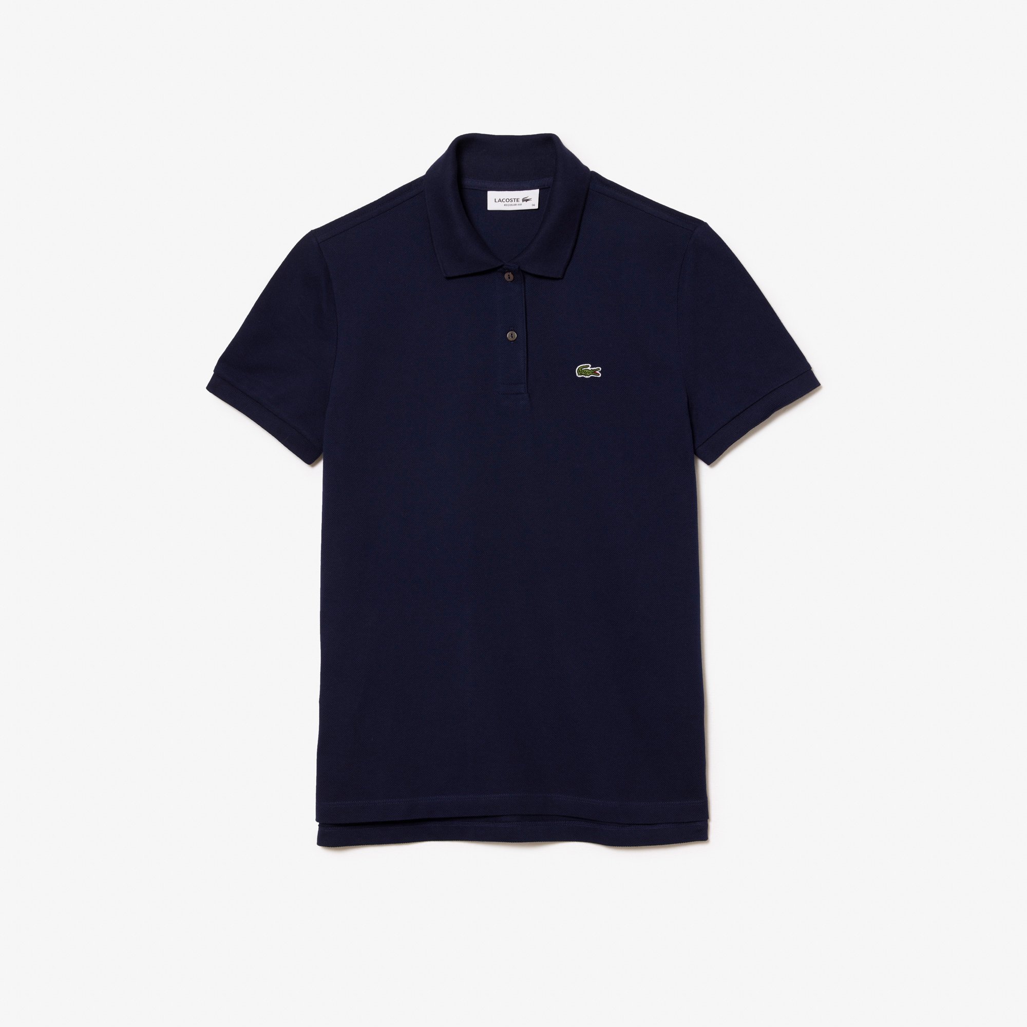 Áo Polo Lacoste Nữ Dáng Suông Chất Liệu Piqué Mềm Mại