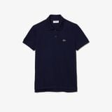 Áo Polo Lacoste Nữ Dáng Suông Chất Liệu Piqué Mềm Mại