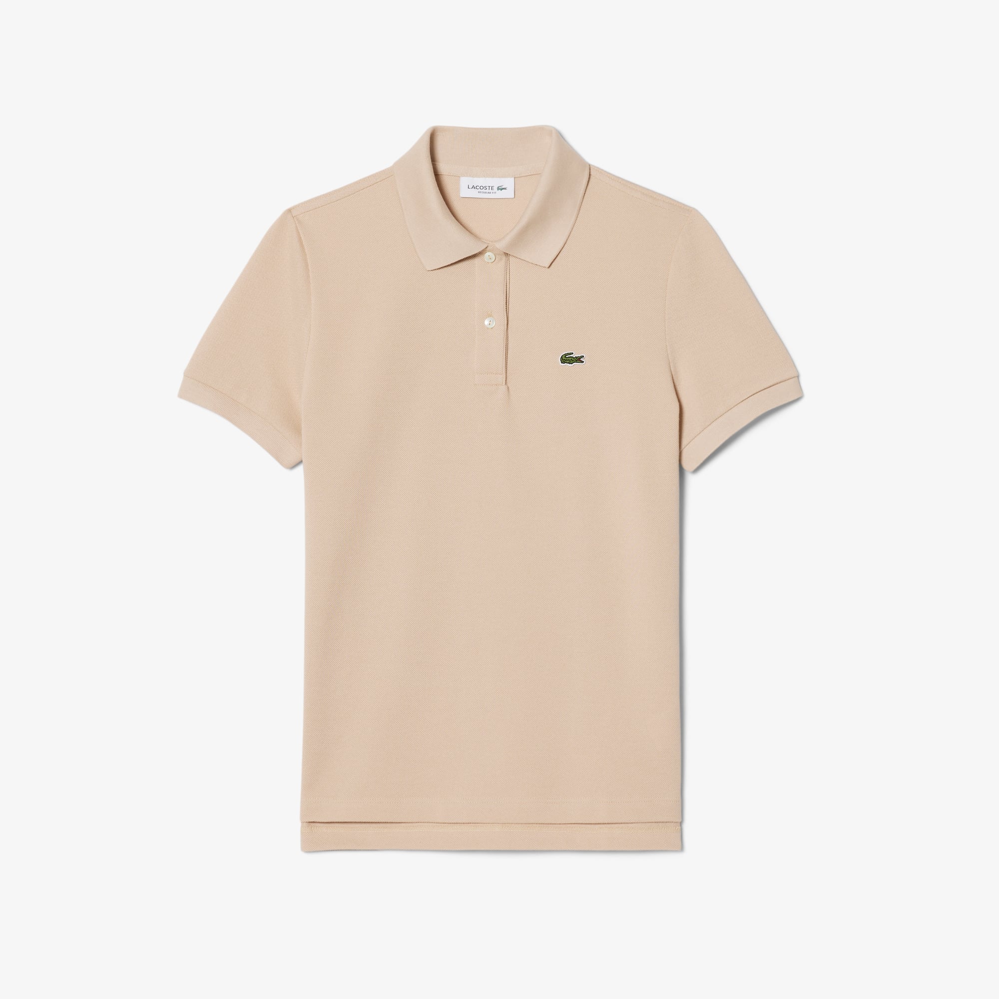 Áo Polo Lacoste Nữ Dáng Suông Chất Liệu Piqué Mềm Mại