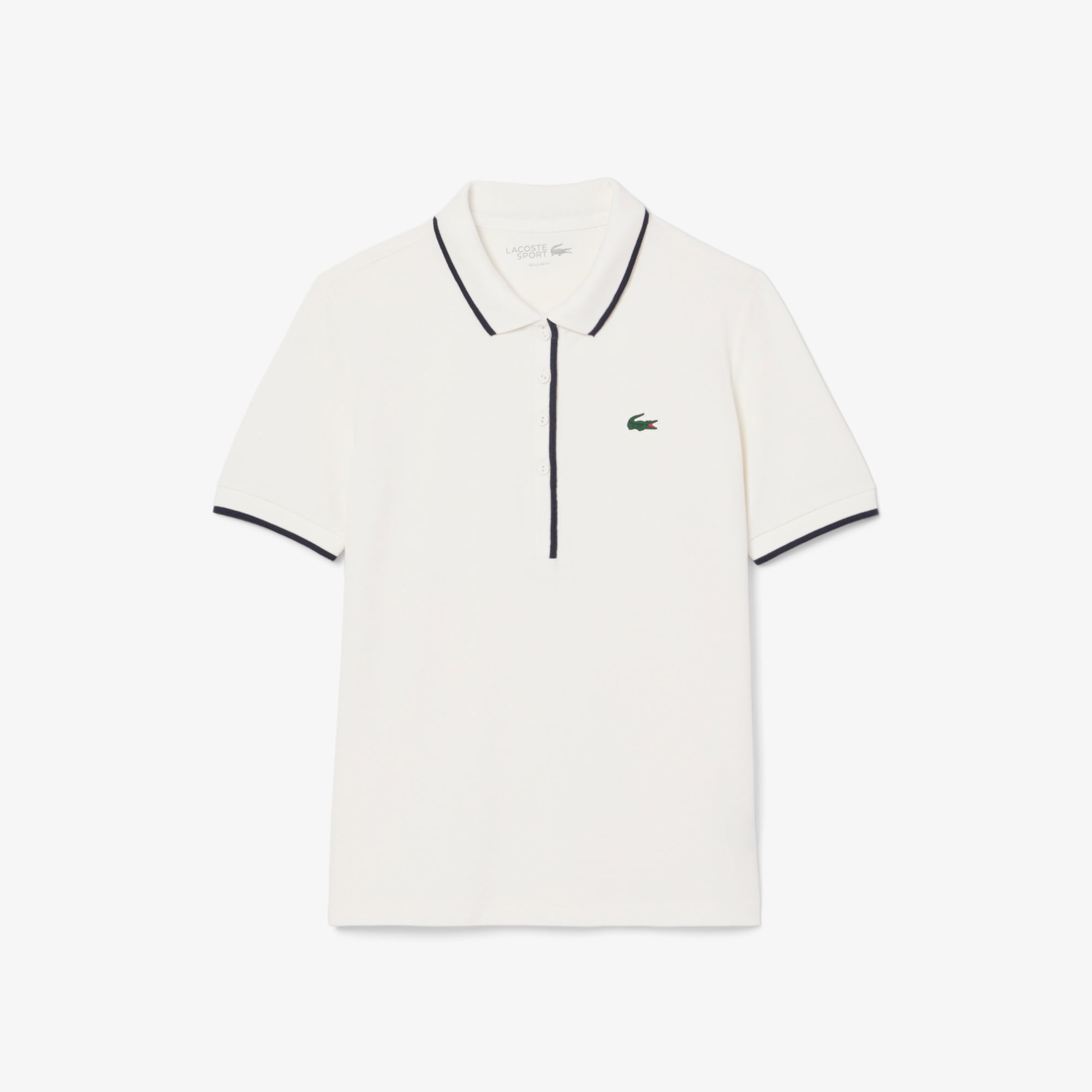 Áo Polo Tennis Lacoste Nữ Dáng Suông Điều Hòa Nhiệt Độ