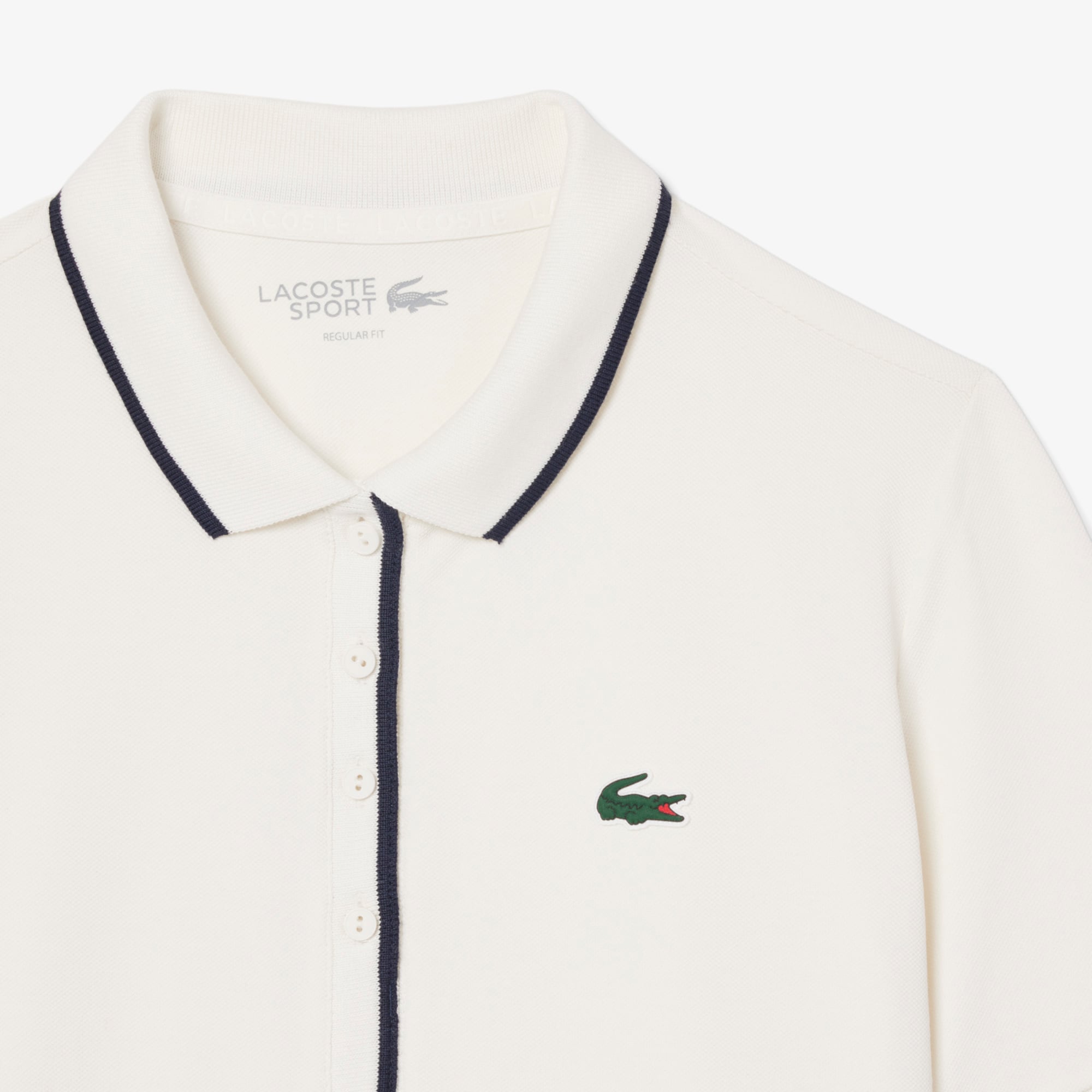 Áo Polo Tennis Lacoste Nữ Dáng Suông Điều Hòa Nhiệt Độ