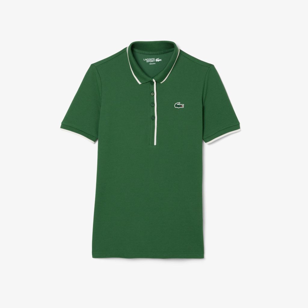 Áo Polo Tennis Lacoste Nữ Dáng Suông Điều Hòa Nhiệt Độ