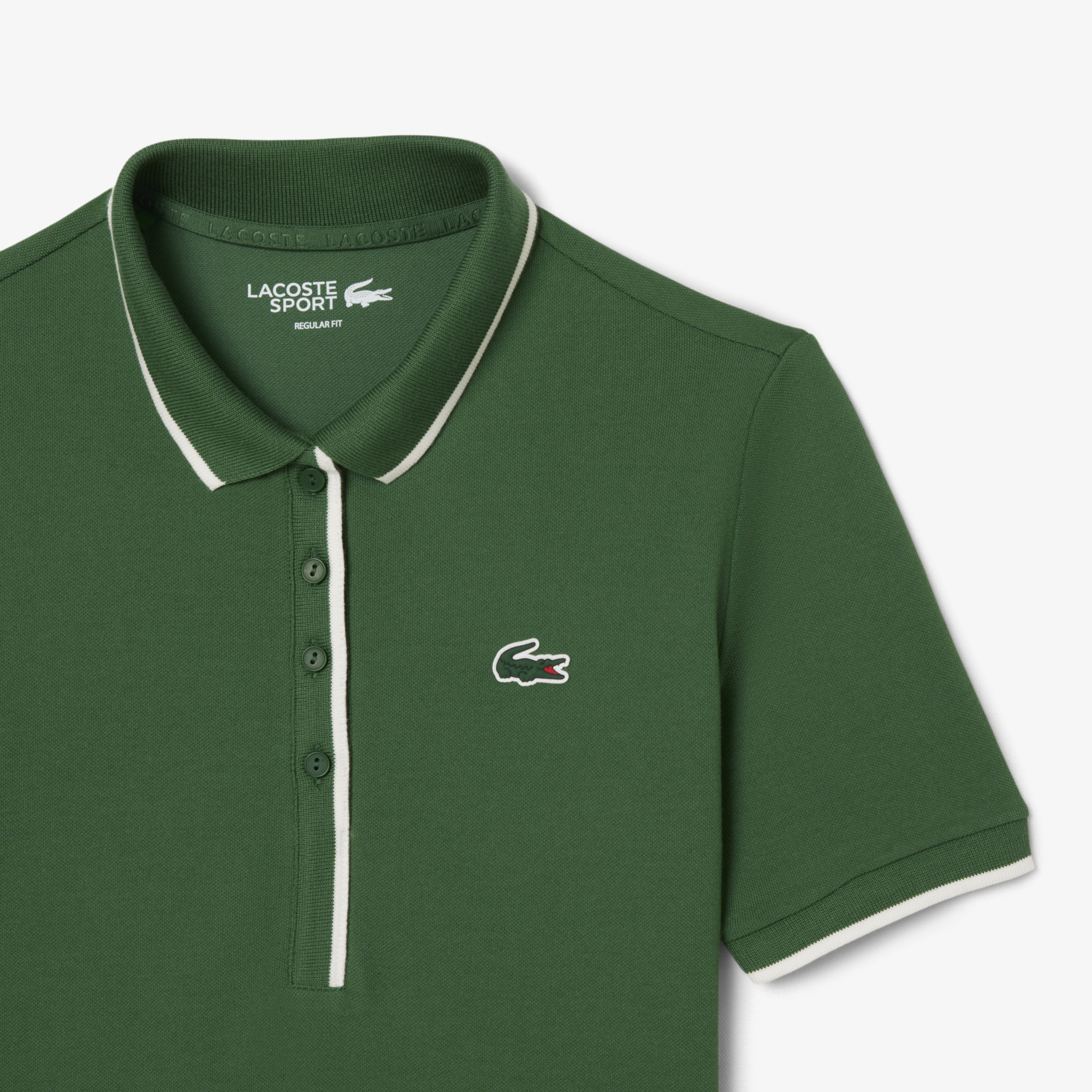 Áo Polo Tennis Lacoste Nữ Dáng Suông Điều Hòa Nhiệt Độ