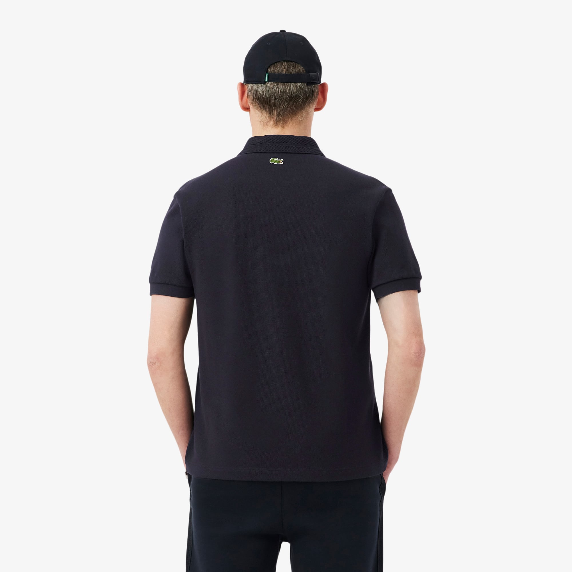 Áo Polo Lacoste Nam Dáng Cổ Điển Sản Xuất Tại Pháp Có Phù Hiệu