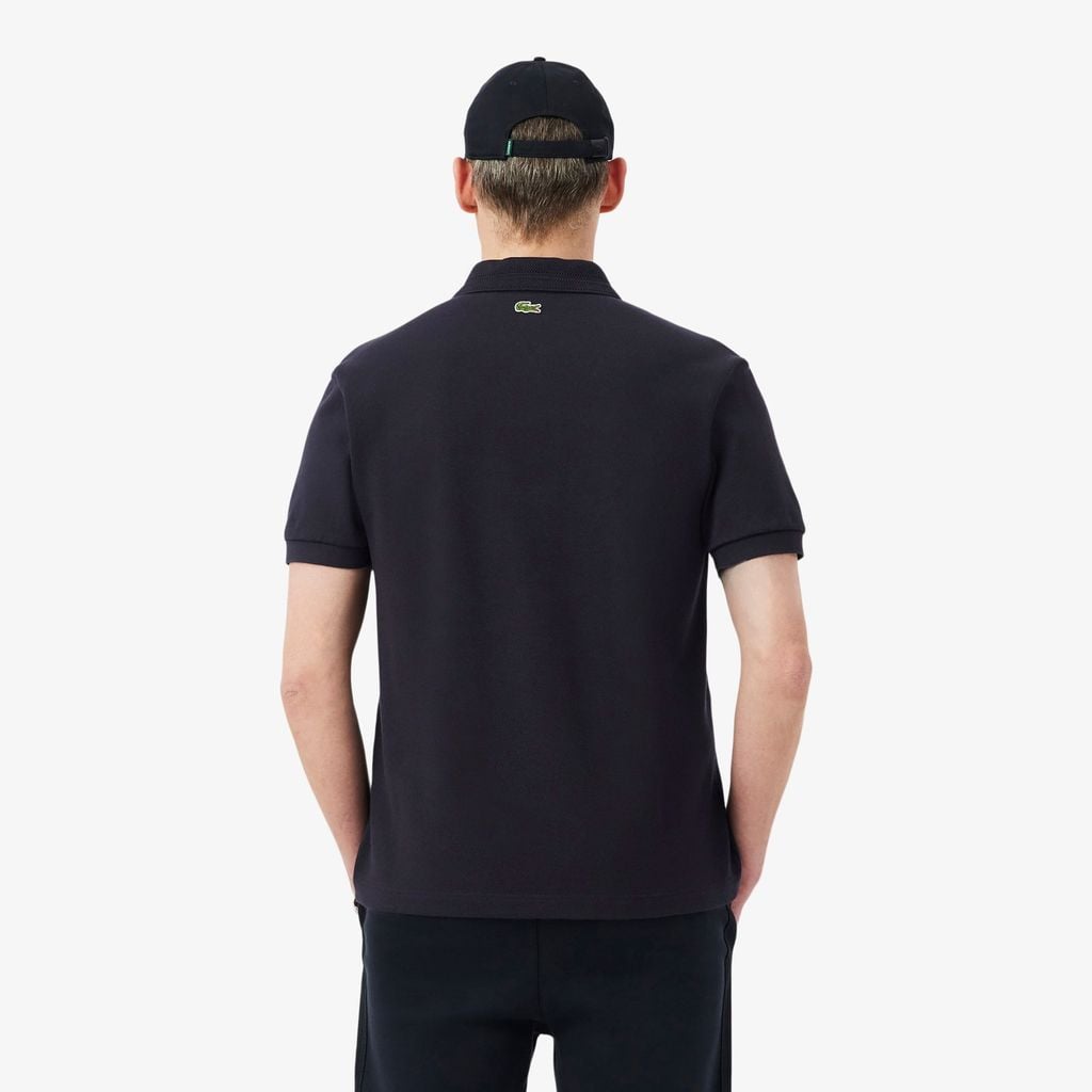 Áo Polo Lacoste Nam Dáng Cổ Điển Sản Xuất Tại Pháp Có Phù Hiệu