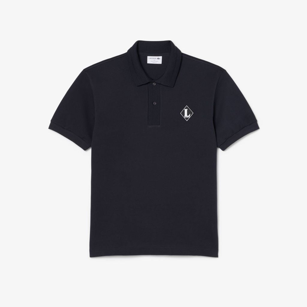 Áo Polo Lacoste Nam Dáng Cổ Điển Sản Xuất Tại Pháp Có Phù Hiệu