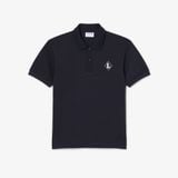 Áo Polo Lacoste Nam Dáng Cổ Điển Sản Xuất Tại Pháp Có Phù Hiệu
