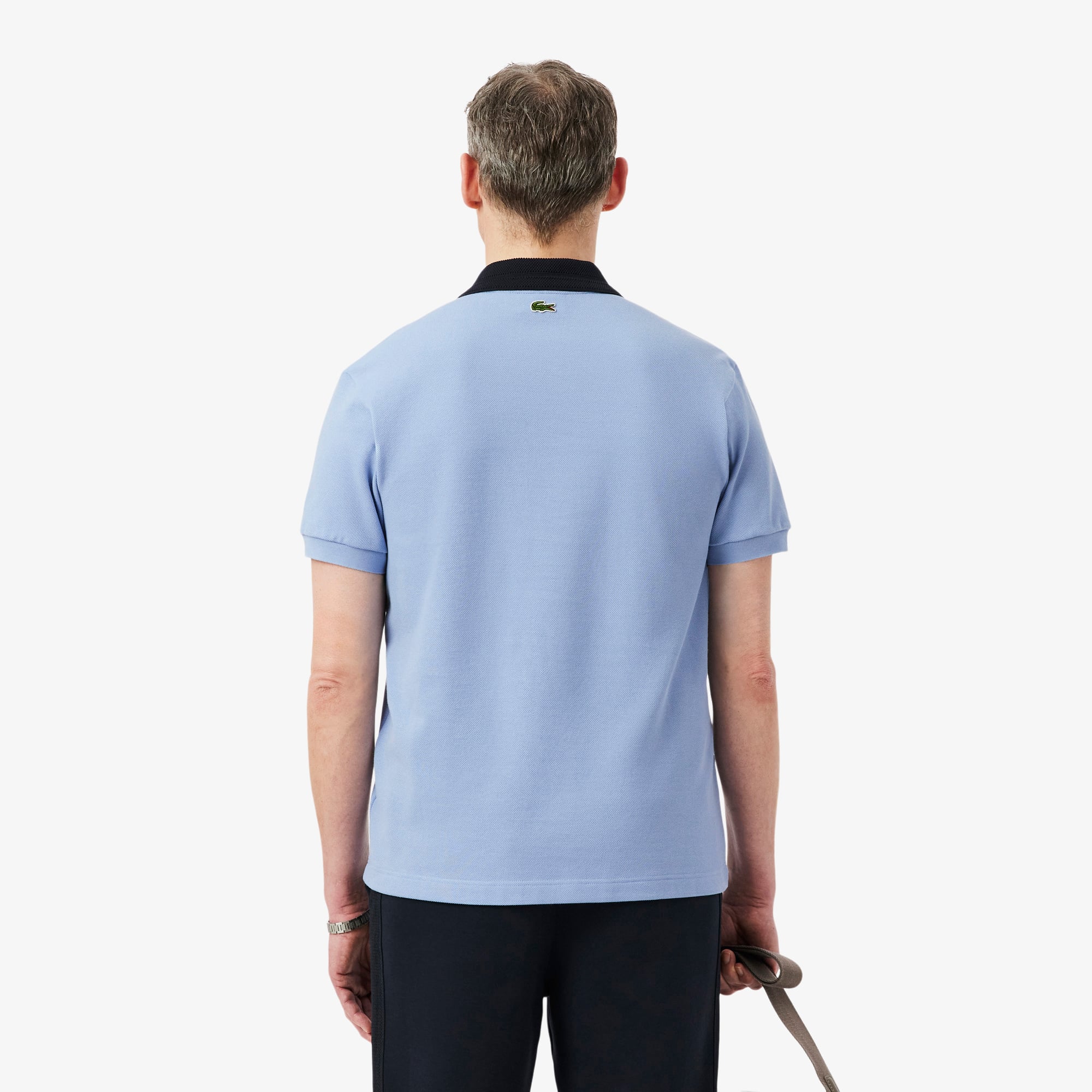 Áo Polo Lacoste Nam Dáng Cổ Điển Sản Xuất Tại Pháp Có Phù Hiệu