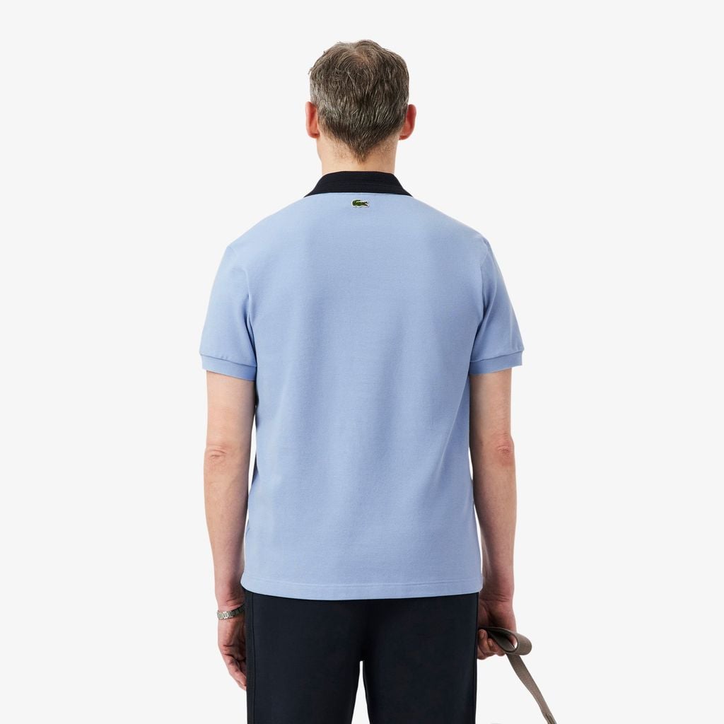 Áo Polo Lacoste Nam Dáng Cổ Điển Sản Xuất Tại Pháp Có Phù Hiệu