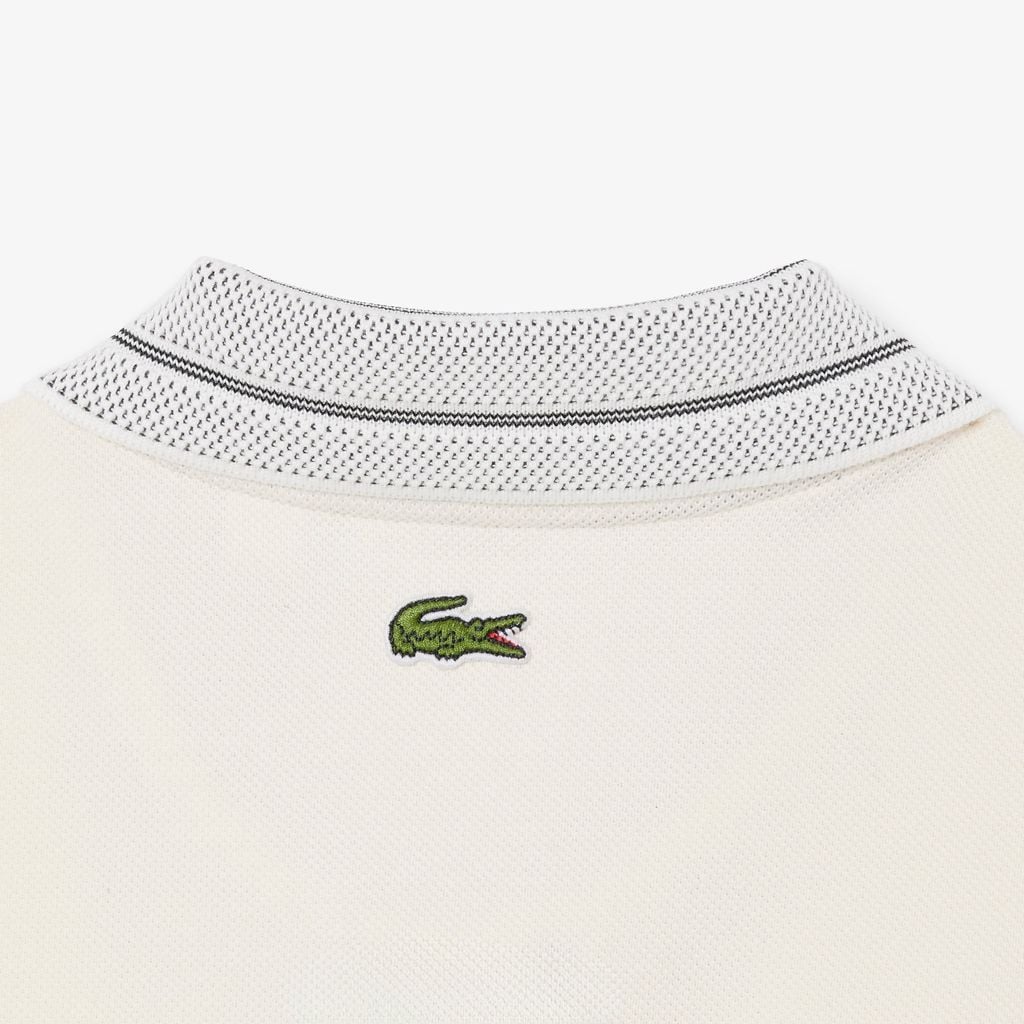 Áo Polo Lacoste Nam Dáng Cổ Điển Sản Xuất Tại Pháp Có Phù Hiệu