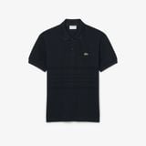 Áo Polo Lacoste Nam Dáng Cổ Điển Kẻ Sọc Sản Xuất Tại Pháp