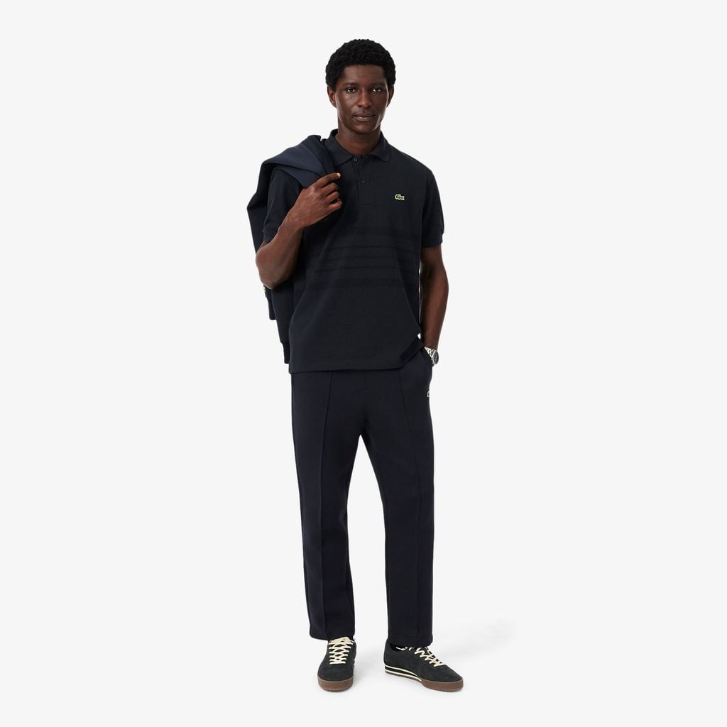 Áo Polo Lacoste Nam Dáng Cổ Điển Kẻ Sọc Sản Xuất Tại Pháp