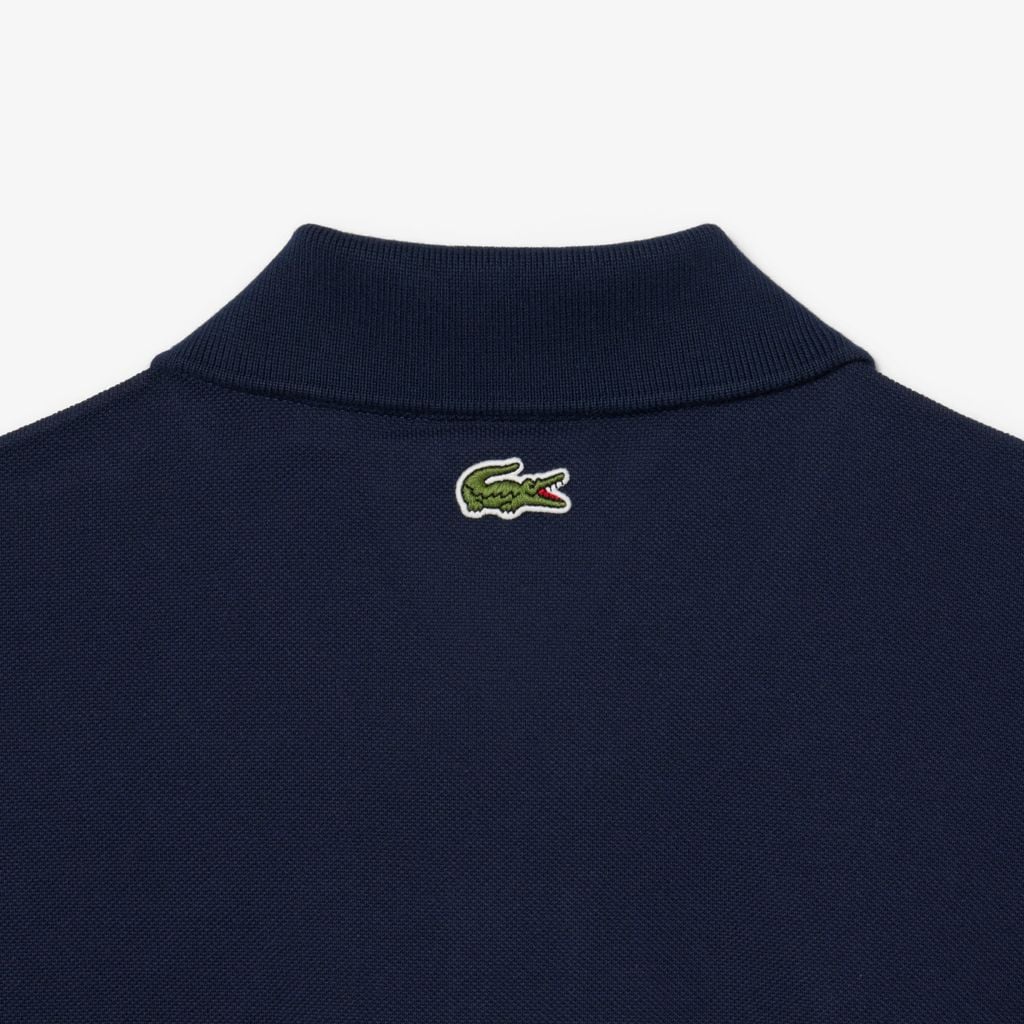 Áo Polo Lacoste Unisex Dáng Cổ Điển Logo Dập Nổi